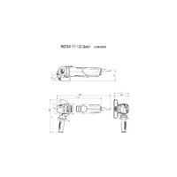  Угловая шлифовальная машина WEPBA 17-125 Quick