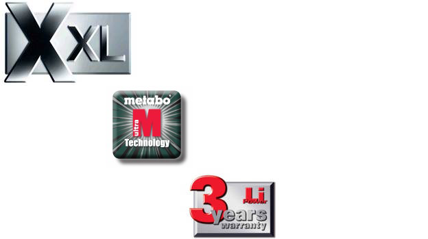 3 года гарантии на аккумуляторные блоки Metabo Li-Power/LI HD